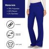 Cherokee Women Scrub Pant with Straight Leg Pull-on Pant Medical Bottom with 4 Pocket & 2-Way Stretch Fabric – WW110(Galaxy Blue)