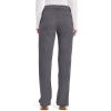 Cherokee Women Scrub Pant with Straight Leg Pull-on Pant Medical Bottom with 4 Pocket & 2-Way Stretch Fabric – WW110(Pewter)