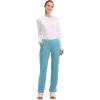 Cherokee Women Scrub Pant with Straight Leg Pull-on Pant Medical Bottom with 4 Pocket & 2-Way Stretch Fabric – WW110(Soft Marine)