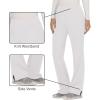 Cherokee Women Scrub Pant with Straight Leg Pull-on Pant Medical Bottom with 4 Pocket & 2-Way Stretch Fabric – WW110(White)