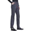 Cherokee Women Scrubs Pant Workwear Professionals Natural Rise Tapered Leg Drawstring WW050(Pewter)