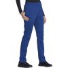 Cherokee Women Scrubs Pant Workwear Professionals Natural Rise Tapered Leg Drawstring WW050(Royal)