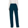 Cherokee Women Scrubs Pant Workwear Revolution Mid Rise Moderate Flare Drawstring WW120(Caribbean Blue)