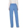 Cherokee Women Scrubs Pant Workwear Revolution Mid Rise Moderate Flare Drawstring WW120(Ciel)