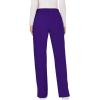 Cherokee Women Scrubs Pant Workwear Revolution Mid Rise Moderate Flare Drawstring WW120(Grape)