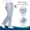 Cherokee Women Scrubs Pant Workwear Revolution Mid Rise Moderate Flare Drawstring WW120(Grey)