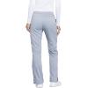 Cherokee Women Scrubs Pant Workwear Revolution Mid Rise Moderate Flare Drawstring WW120(Grey)