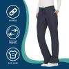 Cherokee Women Scrubs Pant Workwear Revolution Mid Rise Moderate Flare Drawstring WW120(Pewter)