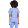 Cherokee Women Scrubs Top Workwear Professionals Mock Wrap WW655(Ciel Blue)