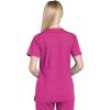 Cherokee Women Scrubs Top Workwear Professionals Mock Wrap WW655(Electric Pink)