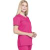 Cherokee Women Scrubs Top Workwear Professionals Mock Wrap WW655(Electric Pink)