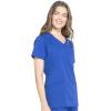 Cherokee Women Scrubs Top Workwear Professionals Mock Wrap WW655(Galaxy Blue)