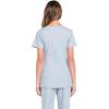 Cherokee Women’s Maternity Scrub Top with 3 Pockets Mock Wrap WW685(Grey)