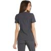 Cherokee Women’s Medical Scrub Top Iflex V-Neck Knit Panel Top – CK605(Pewter)