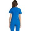 Cherokee Women’s Medical Scrub Top Iflex V-Neck Knit Panel Top – CK605(Royal)