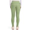 Cherokee Womens Mid Rise Tapered Leg Drawstring Scrub Pants 5 Pocket 360 Stretch Moisture Wicking Easy Care – CK095(Bright Sage)