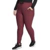 Cherokee Womens Mid Rise Tapered Leg Drawstring Scrub Pants 5 Pocket 360 Stretch Moisture Wicking Easy Care – CK095(Cabernet)