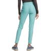 Cherokee Womens Mid Rise Tapered Leg Drawstring Scrub Pants 5 Pocket 360 Stretch Moisture Wicking Easy Care – CK095(Riverbend)
