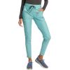 Cherokee Womens Mid Rise Tapered Leg Drawstring Scrub Pants 5 Pocket 360 Stretch Moisture Wicking Easy Care – CK095(Riverbend)
