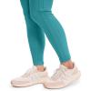 Cherokee Womens Mid Rise Tapered Leg Drawstring Scrub Pants 5 Pocket 360 Stretch Moisture Wicking Easy Care – CK095(Teal Blue)