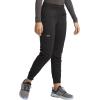 Cherokee Women’s Scrub Jogger Pants Modern Classic Fit Mid Rise Bottom with 5 Pockets, Elastic Knit Waistband – WW115(Black)