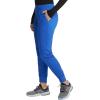 Cherokee Women’s Scrub Jogger Pants Modern Classic Fit Mid Rise Bottom with 5 Pockets, Elastic Knit Waistband – WW115(Royal)