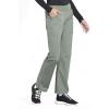 Cherokee Women’s Scrub Pants Mid Rise Straight Leg Pull-on Cargo Pant with 6 Pockets & 2-Way Stretch Fabric – WW170(Olive)