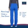 Cherokee Women’s Scrub Pants Mid Rise Straight Leg Pull-on Cargo Pant with 6 Pockets & 2-Way Stretch Fabric – WW170(Royal)