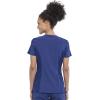 Cherokee Women’s V-Neck Scrub Top, 4 Pockets, with Yokes & Sleeve Insets, Ideal for Medical Professionals CK711(Navy)