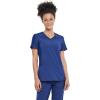 Cherokee Women’s V-Neck Scrub Top, 4 Pockets, with Yokes & Sleeve Insets, Ideal for Medical Professionals CK711(Navy)