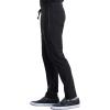 Cherokee iFlex Men Scrubs Pant Tapered Leg Drawstring Cargo CK006(Black)