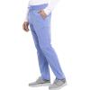 Cherokee iFlex Men Scrubs Pant Tapered Leg Drawstring Cargo CK006(Ciel Blue)
