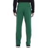 Cherokee iFlex Men Scrubs Pant Tapered Leg Drawstring Cargo CK006(Hunter)
