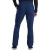 Cherokee iFlex Men Scrubs Pant Tapered Leg Drawstring Cargo CK006(Navy)