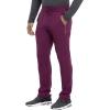 Cherokee iFlex Men Scrubs Pant Tapered Leg Drawstring Cargo CK006(Wine)
