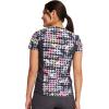 Cherokee iFlex Women Scrubs Top V-Neck Print CK732(Dot’s So Retro)
