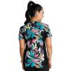 Cherokee iFlex Women Scrubs Top V-Neck Print CK732(Dreamy Jungle)
