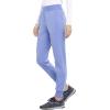 Iflex Jogger Scrubs for Women, Yoga-Inspired Knit Waistband Scrub Pants CK011(Ciel Blue)