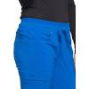 Iflex by Cherokee Scrubs for Women, Drawstring Tapered Leg Scrub Pants CK010(Royal)