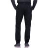 Workwear Revolution Men Scrubs Pant Natural Rise Jogger WW012(Black)