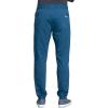 Workwear Revolution Men Scrubs Pant Natural Rise Jogger WW012(Caribbean Blue)
