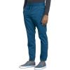 Workwear Revolution Men Scrubs Pant Natural Rise Jogger WW012(Caribbean Blue)