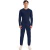 Workwear Revolution Men Scrubs Pant Natural Rise Jogger WW012(Navy)