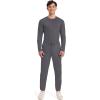 Workwear Revolution Men Scrubs Pant Natural Rise Jogger WW012(Pewter)