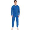Workwear Revolution Men Scrubs Pant Natural Rise Jogger WW012(Royal)