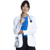 Cherokee Lab Coat Women 28″ & 30″ Medical Scrub Consultation White Lab Coat Long Sleeve with 3 Pockets Easy Care – CK451(White)
