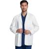 Cherokee Mens Lab Coat 30″ Men’s Consultation White Coat Durable, Mechanical Stretch – CK401(White)