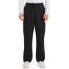 Cherokee Scrub Pants for Men Cargo Nursing Bottom with Zip Fly, 7 Pockets, Elastic Waist & 2-Way Stretch Fabric – 4243(Black)