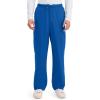 Cherokee Scrub Pants for Men Cargo Nursing Bottom with Zip Fly, 7 Pockets, Elastic Waist & 2-Way Stretch Fabric – 4243(Royal)