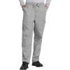 Cherokee Scrub for Men Fly Front Cargo Pant with 7 Pocket, Durable, Fade Resistant Fabric – 4000(Grey)